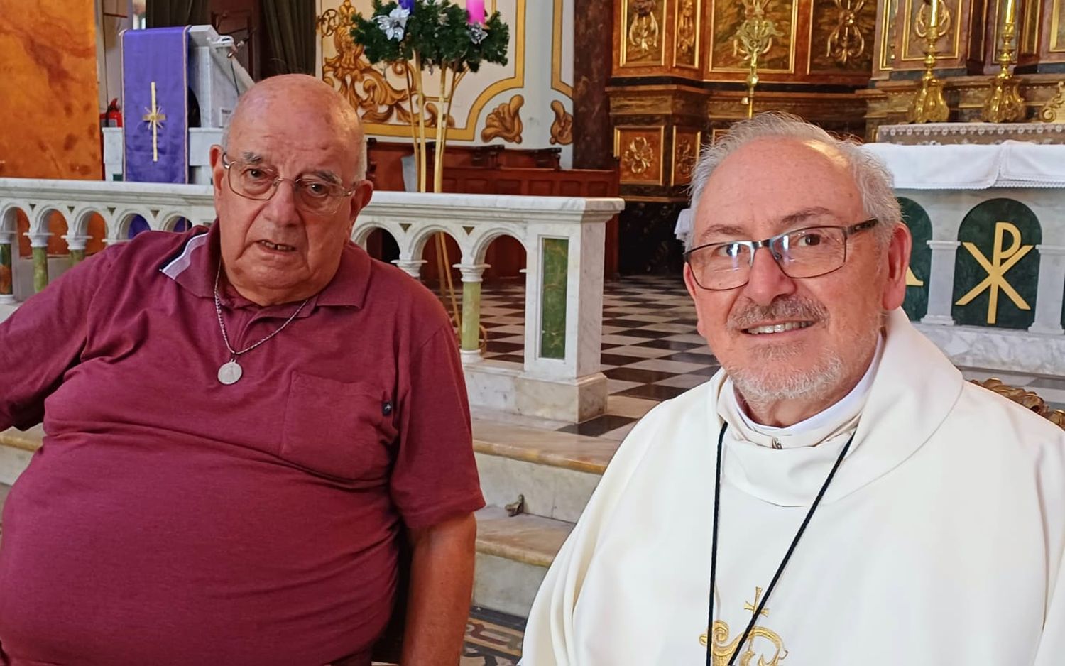 Celebraron las seis décadas de sacerdocio del Padre Elías Musse