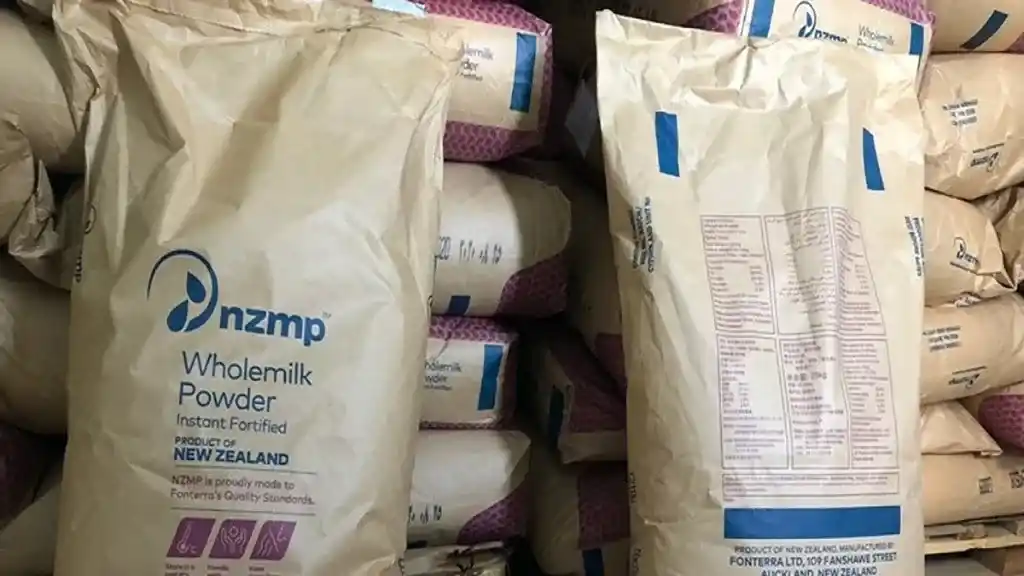 Leve recomposición en el mercado internacional de lácteos