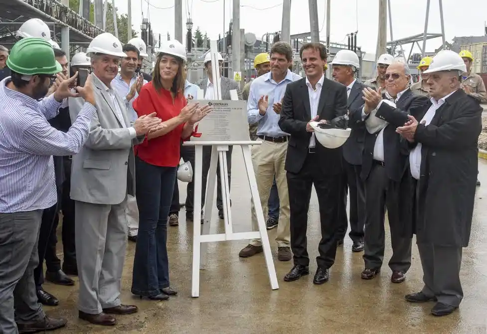 Mar del Plata: Vidal inauguró dos nuevas turbinas de la Central eléctrica "9 de Julio"