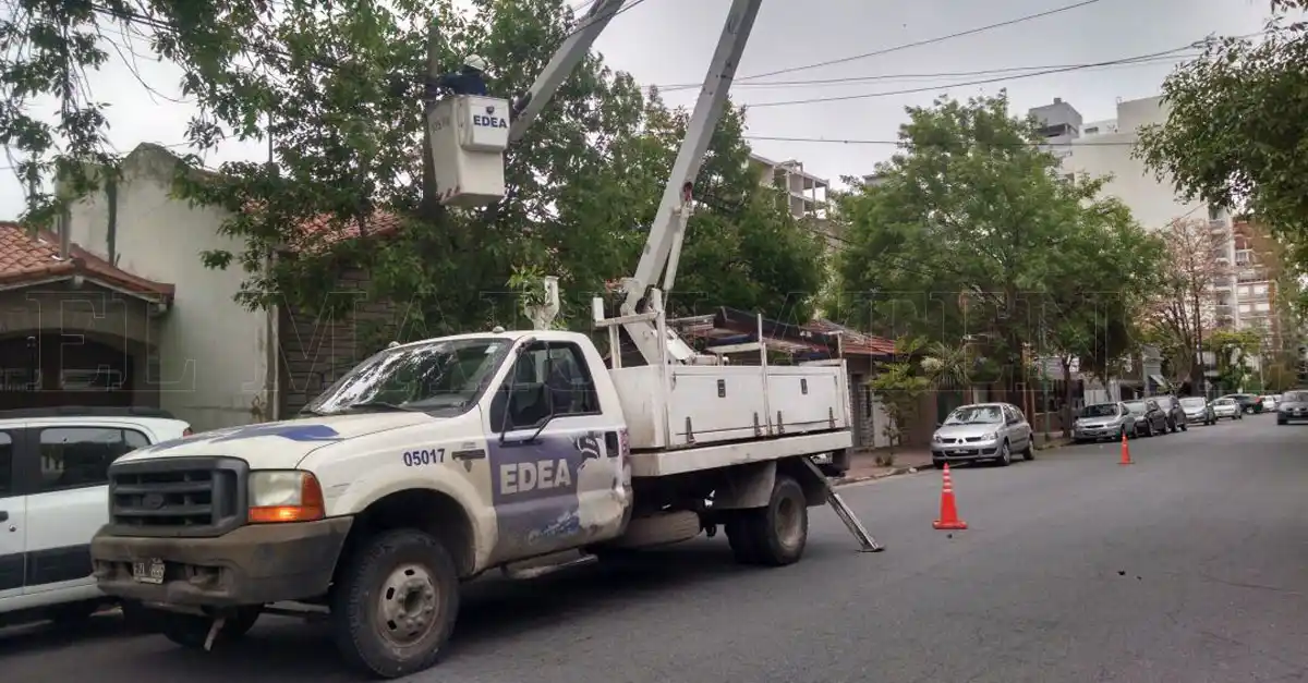 Hay 12 barrios sin luz en Mar del Plata