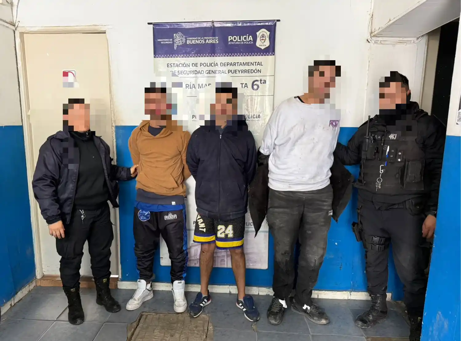 Detuvieron a un joven tras una pelea y disturbios con la Policía en el barrio Ameghino