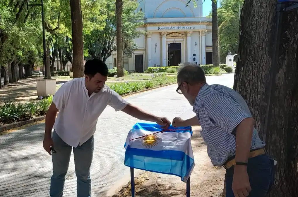 las Tipas de la plaza Constitución ya tienen su código QR