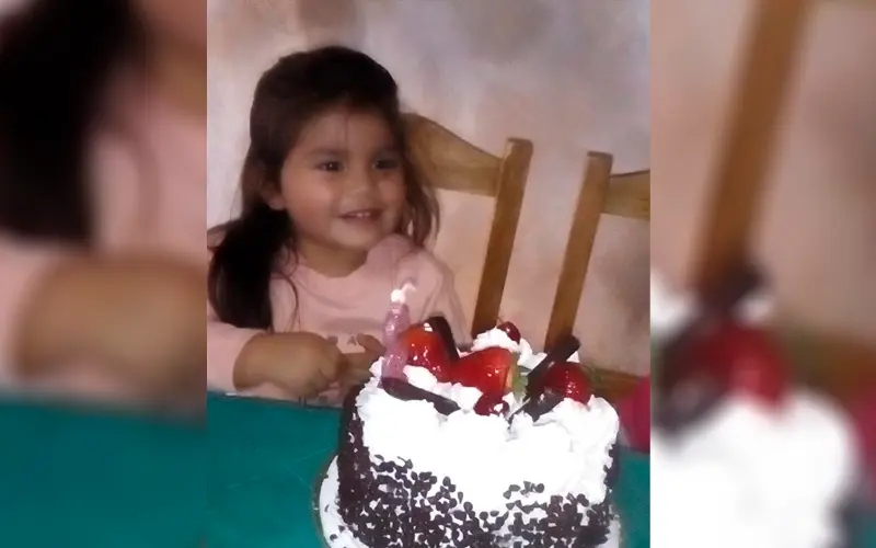 Rufina Nerea Sánchez cumple 3 años