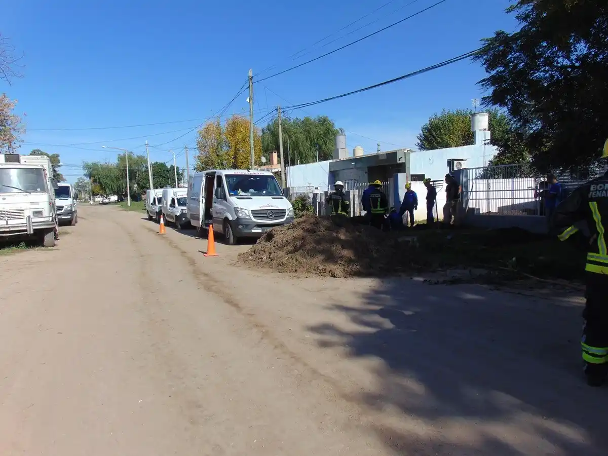 Preocupación en la zona norte de Venado Tuerto por un escape de gas.