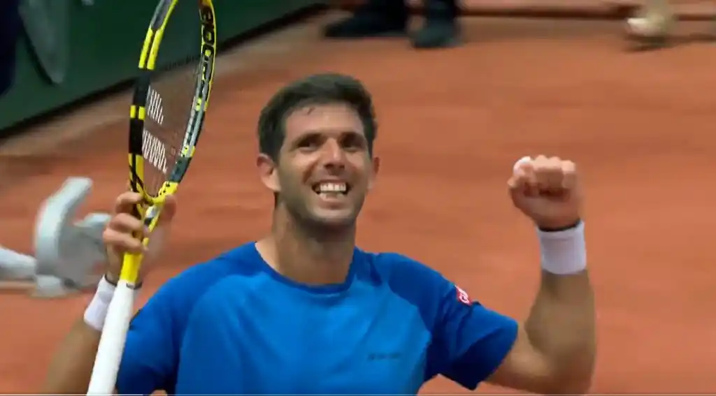 Delbonis aplastó a Fognini y se metió en los octavos