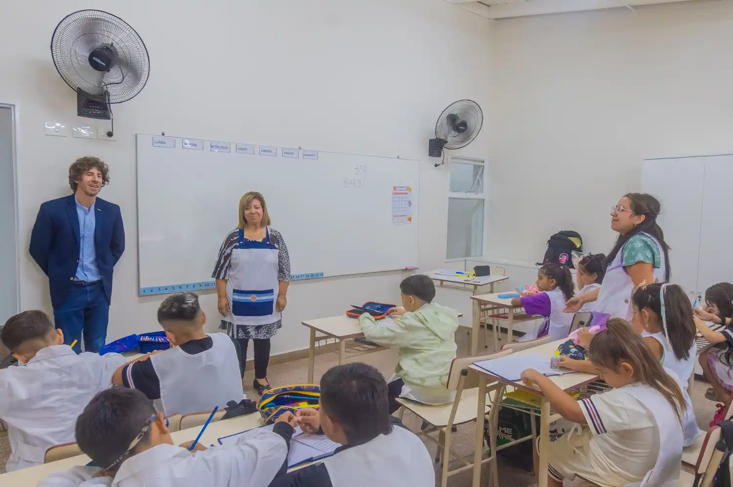San Fernando: Andreotti inauguró las Escuelas renovadas Primaria 3, Secundaria 14 y EPA 708
