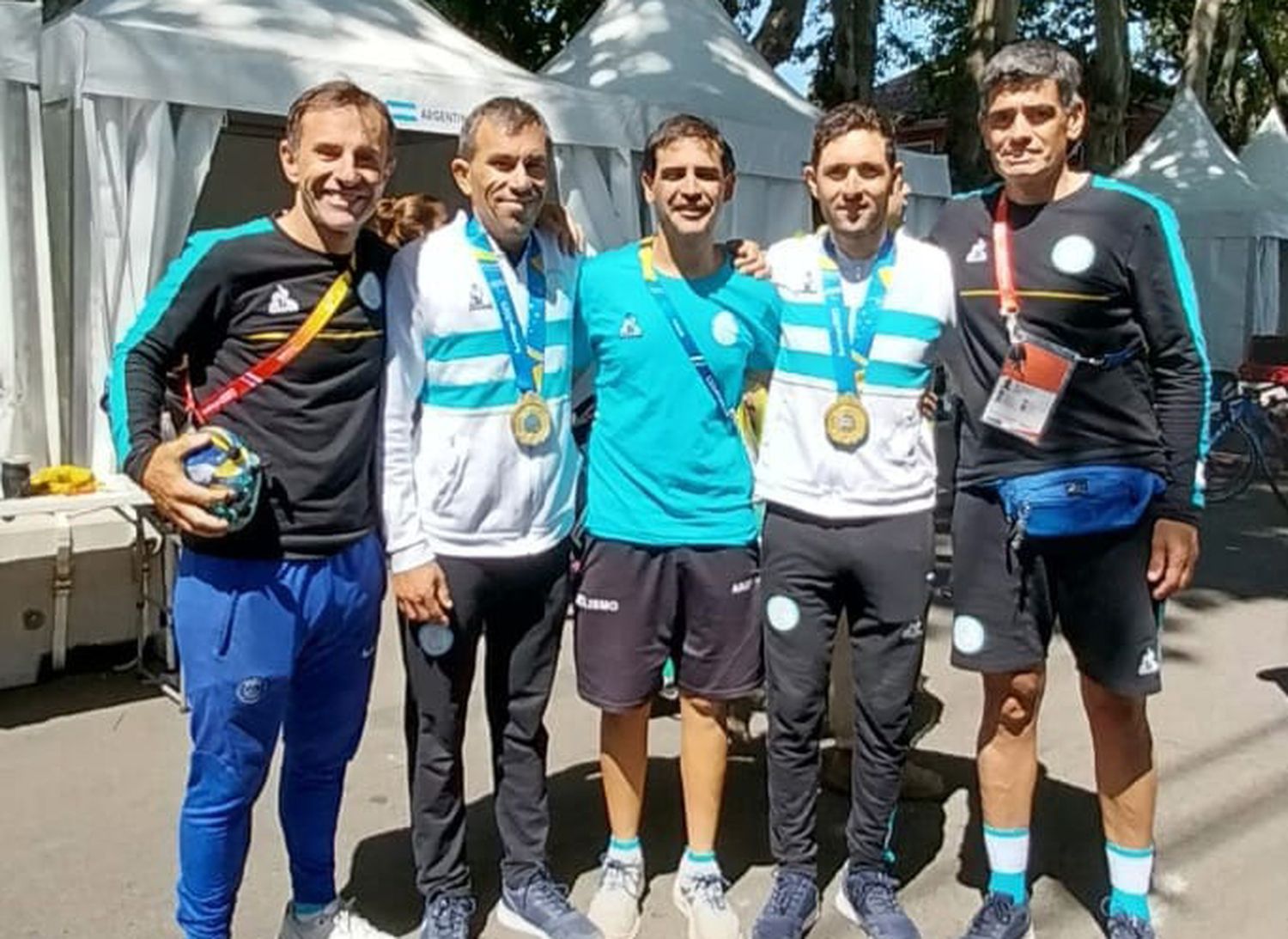 Maxi Goméz oro en Santiago 2023