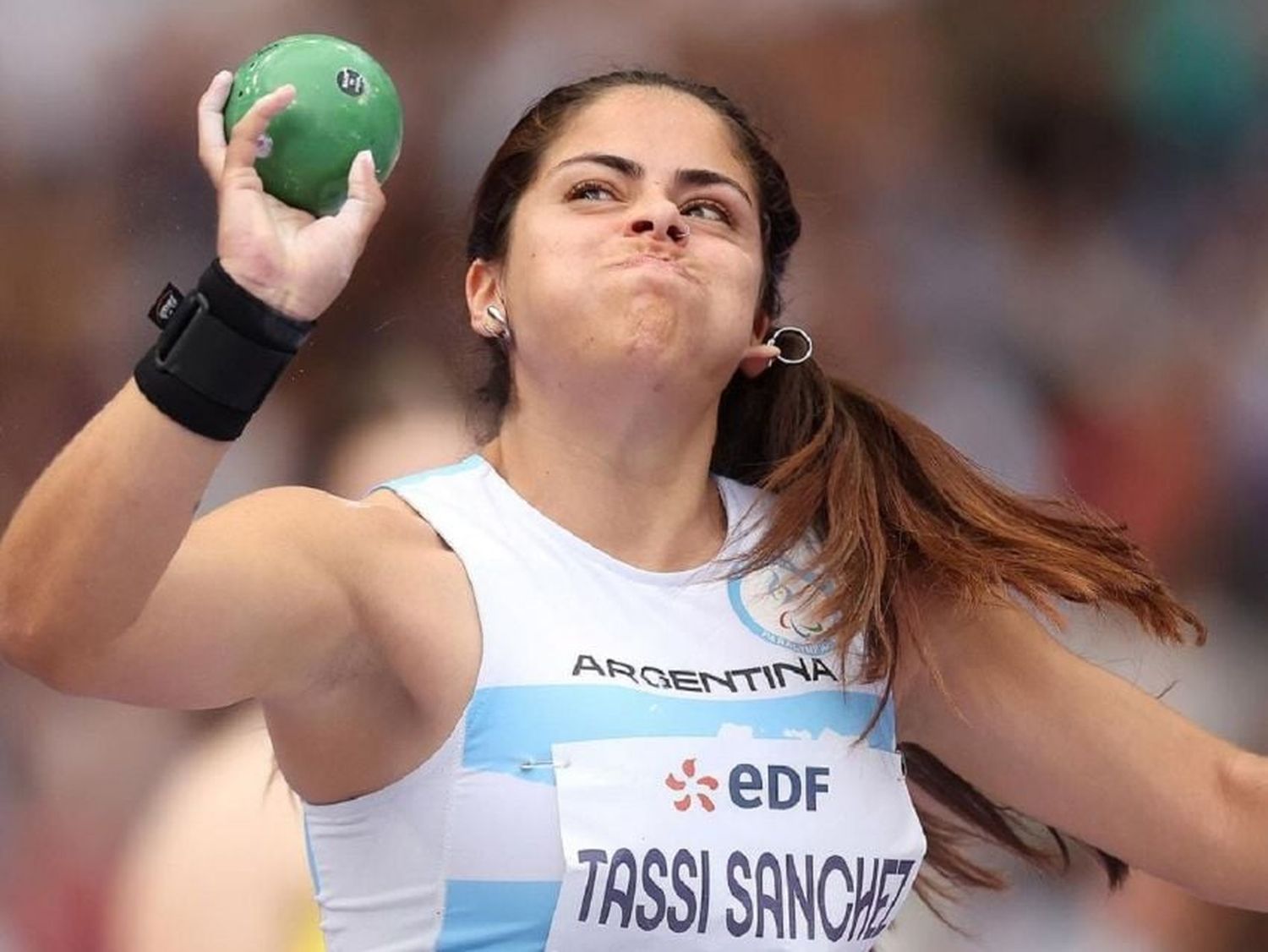 Karen Tassi en los Juegos Paralímpicos