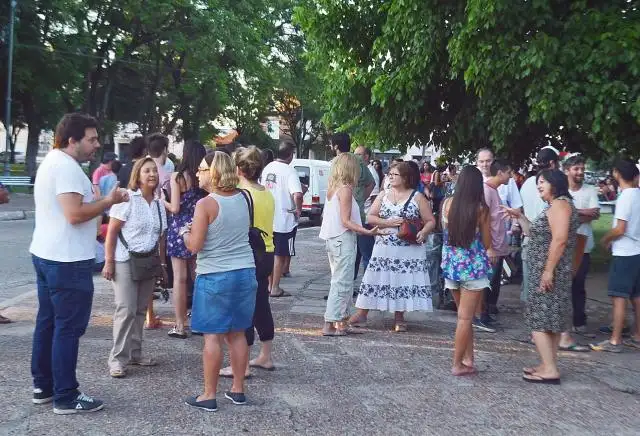 Manifestación a favor de la libertad de expresión
