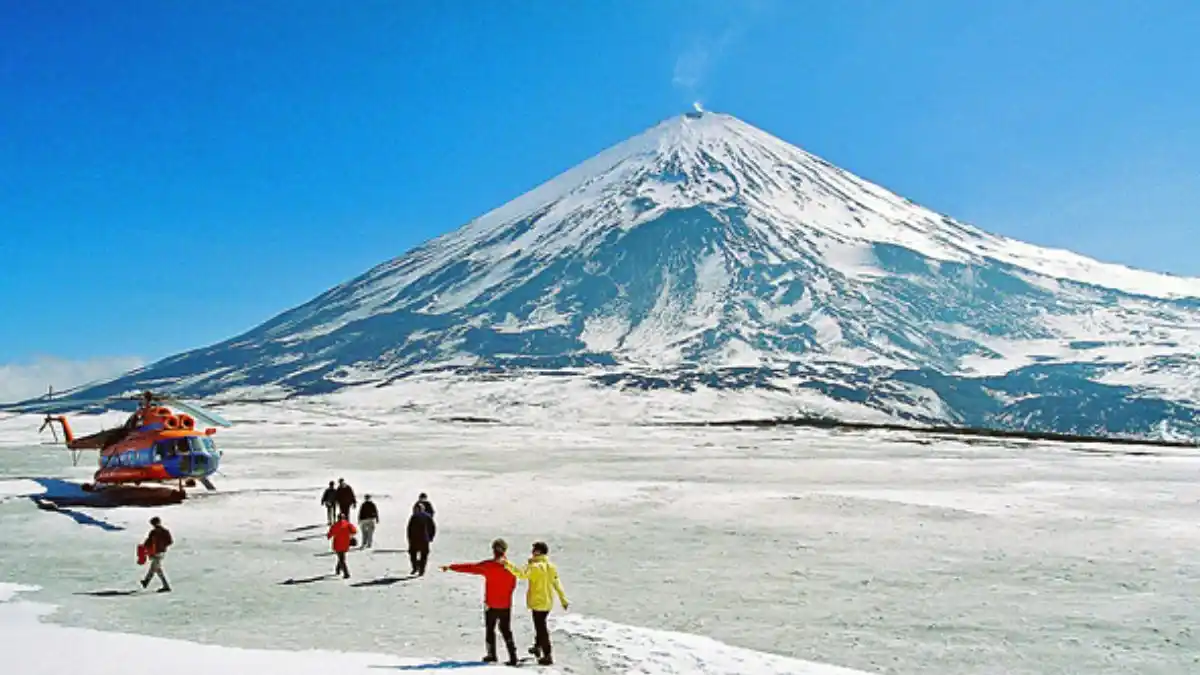 Ocho alpinistas murieron cuando ascendían por un volcán ruso
