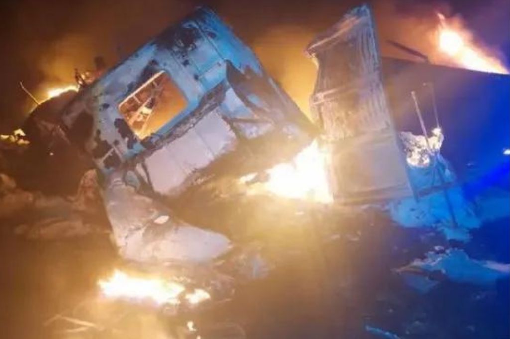 Ocurrió a la altura de localidad cordobesa Mackenna a las 22hs del martes.