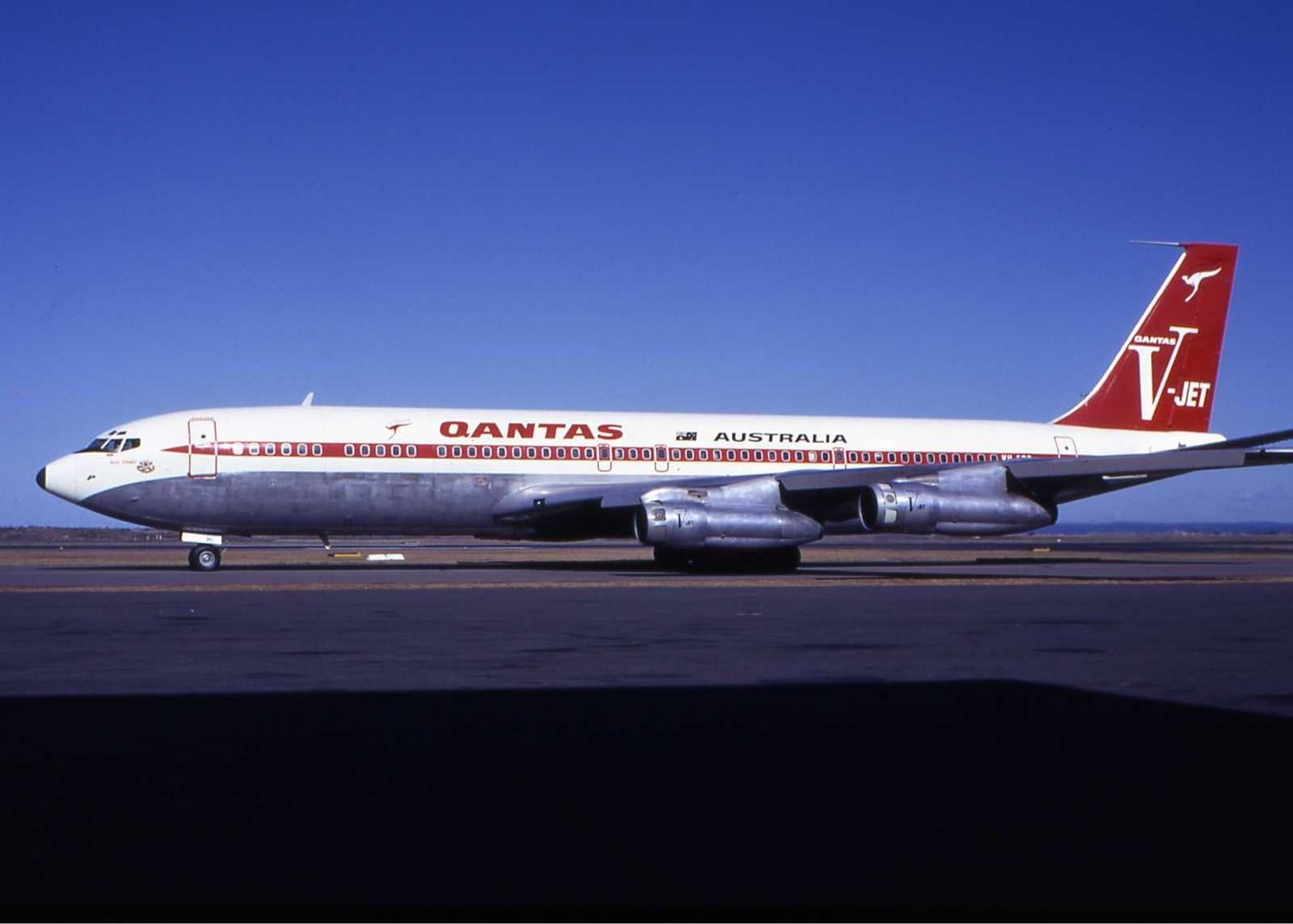 #TBT: Vuelos de Qantas entre Sydney y Londres con escalas en México y el Caribe en 1965