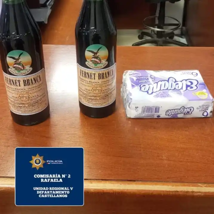 Robo frustrado en Rafaela: seguridad privada lo retuvo y la Policía lo aprehendió