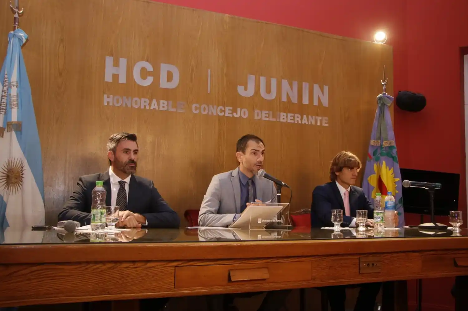 Pablo Petrecca en el HCD de Junín
