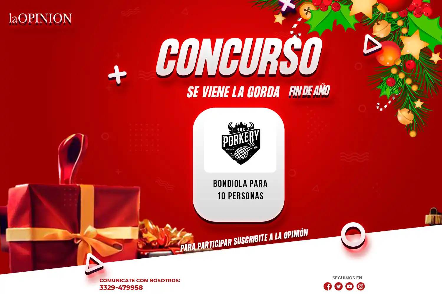 The Porkery está en La Gorda de Fin de Año. ¡Participá!