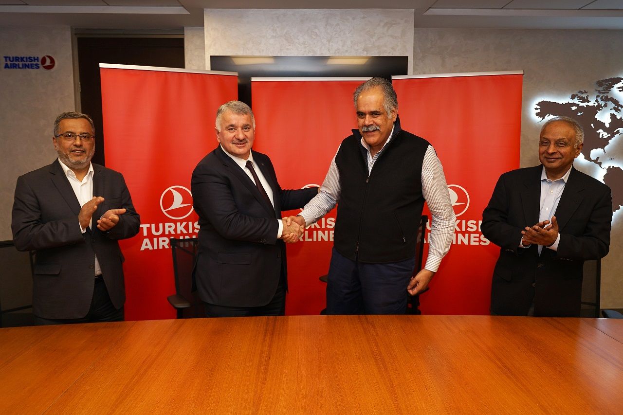Turkish Airlines apuesta al mercado indio firmando acuerdo de código compartido con IndiGo