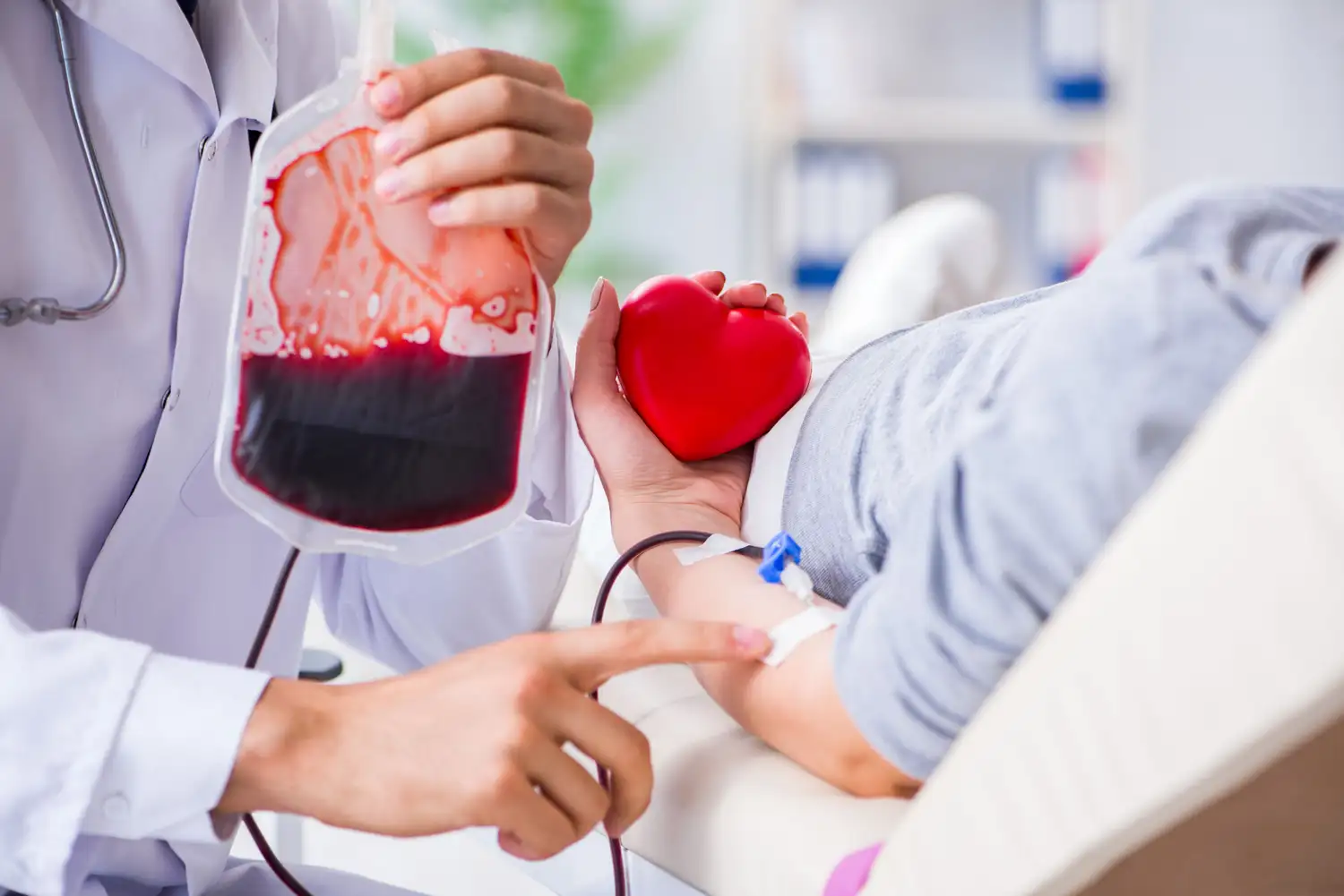 donar sangre