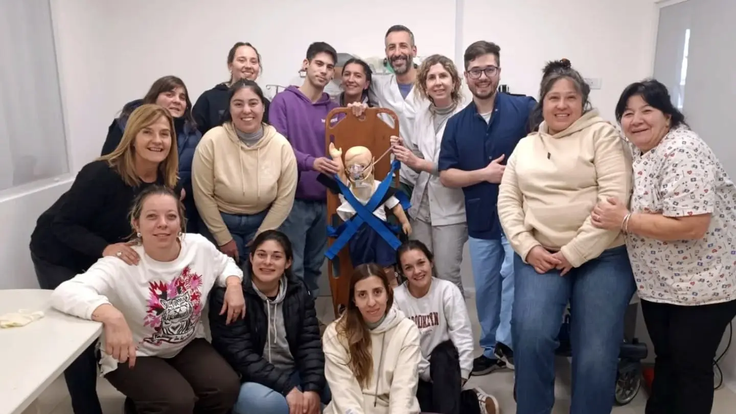 Capacitación. Participaron doce profesionales