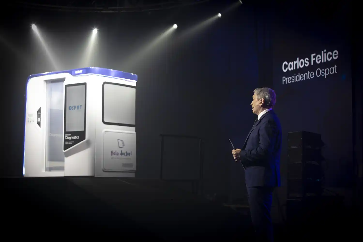 OSPAT presentó "Hola Doctor! Estación diagnóstica"