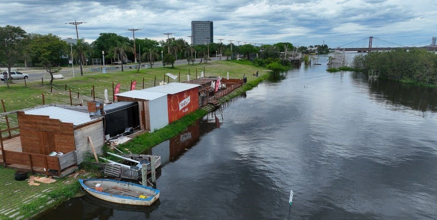 Durante estos días el nivel del río Paraná en Santa Fe se mantiene estable. Foto: Fernando Nicola