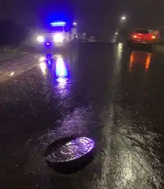Demandaron a la Municipalidad por un accidente provocado por una tapa de tormenta descalzada