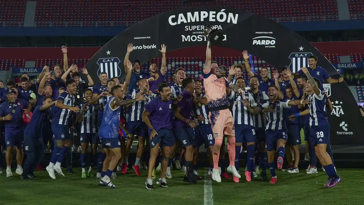 Talleres se consagró campeón de la Supercopa Internacional.