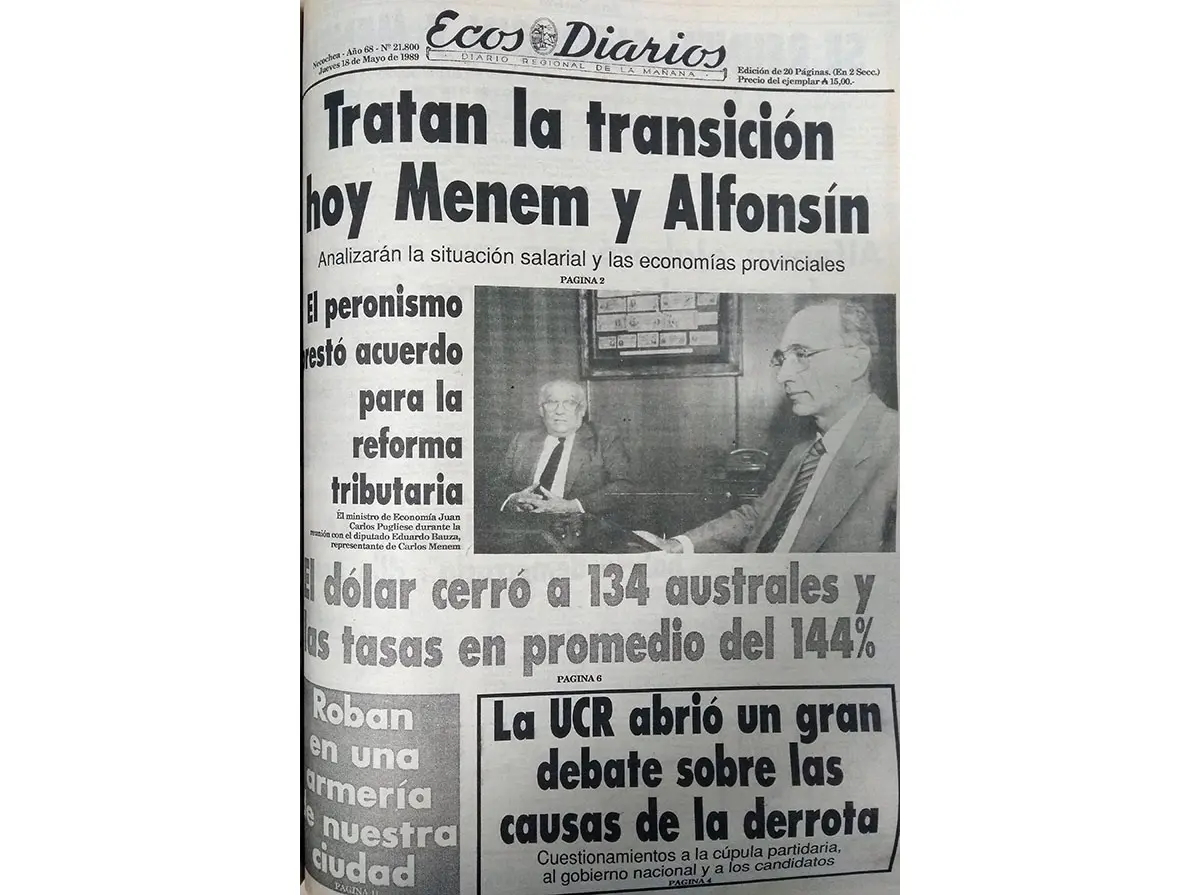 Jueves 18 de mayo de 1989