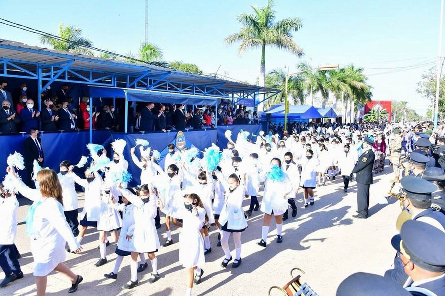 Día de la Independencia: multitudinario
acto en Pirané presidido por el gobernador