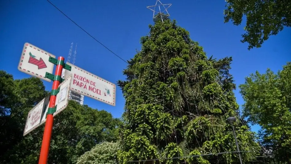 La Navidad toma color con el encendido del árbol y un show de la Banda Sinfónica