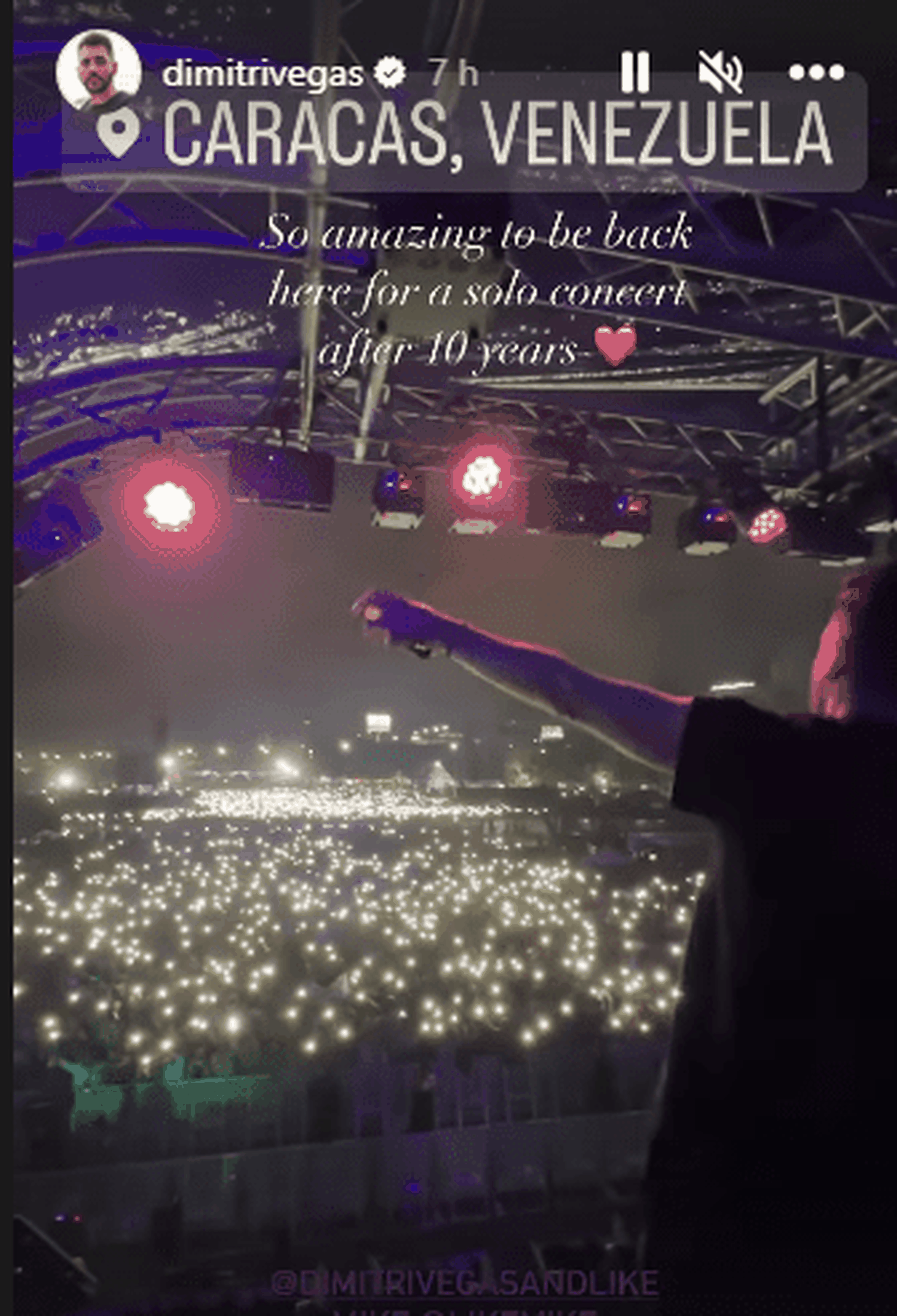 Dimitri Vegas compartió su experiencia en la Waku. Foto Instagram