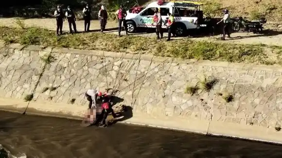 CON POLITRAUMATISMOS localizan el cadáver de una mujer en el río Guaire