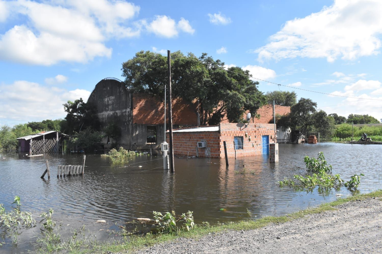 Vecinos en alerta por la crecida de los ríos Pilcomayo y Paraguay