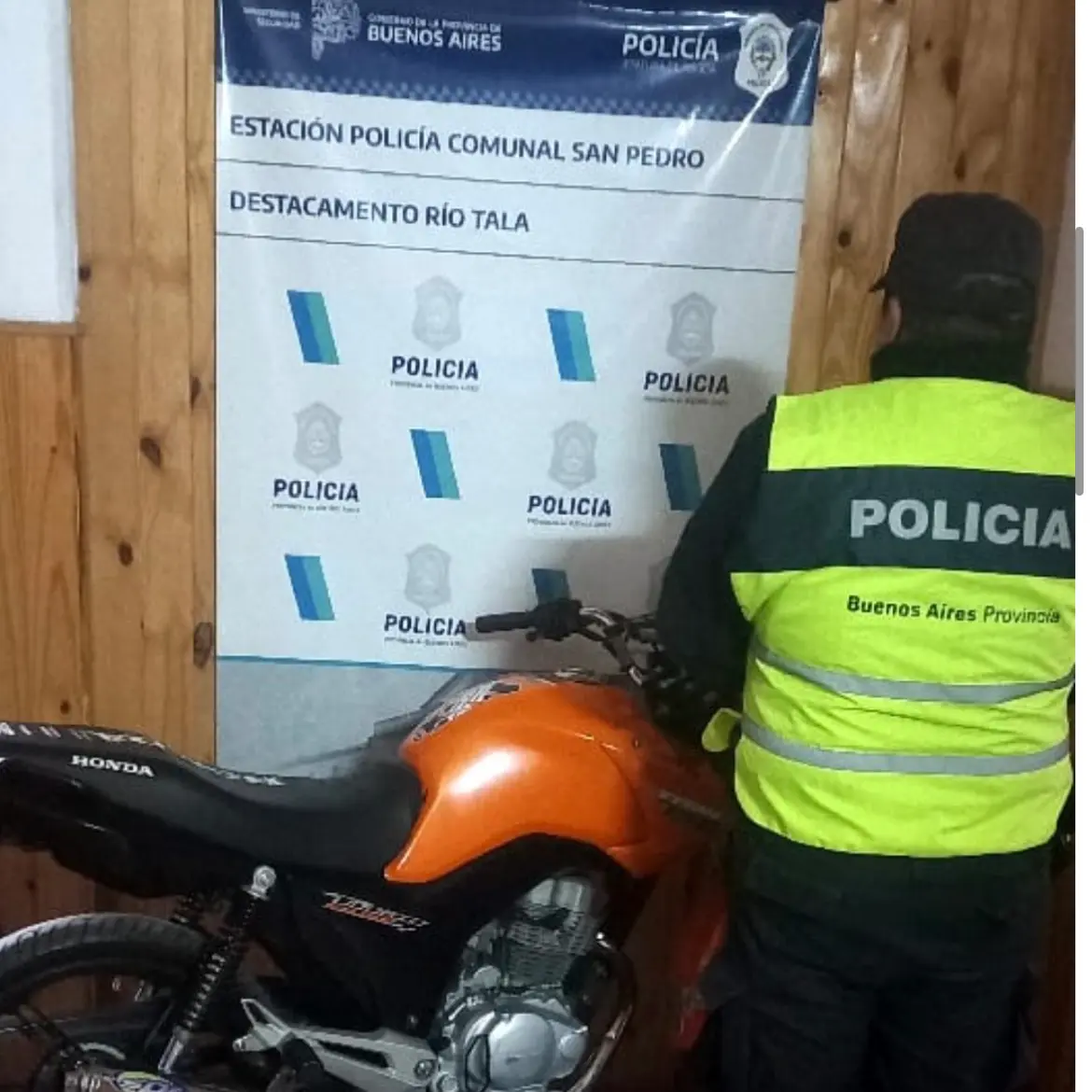 El vehículo fue secuestrado.
