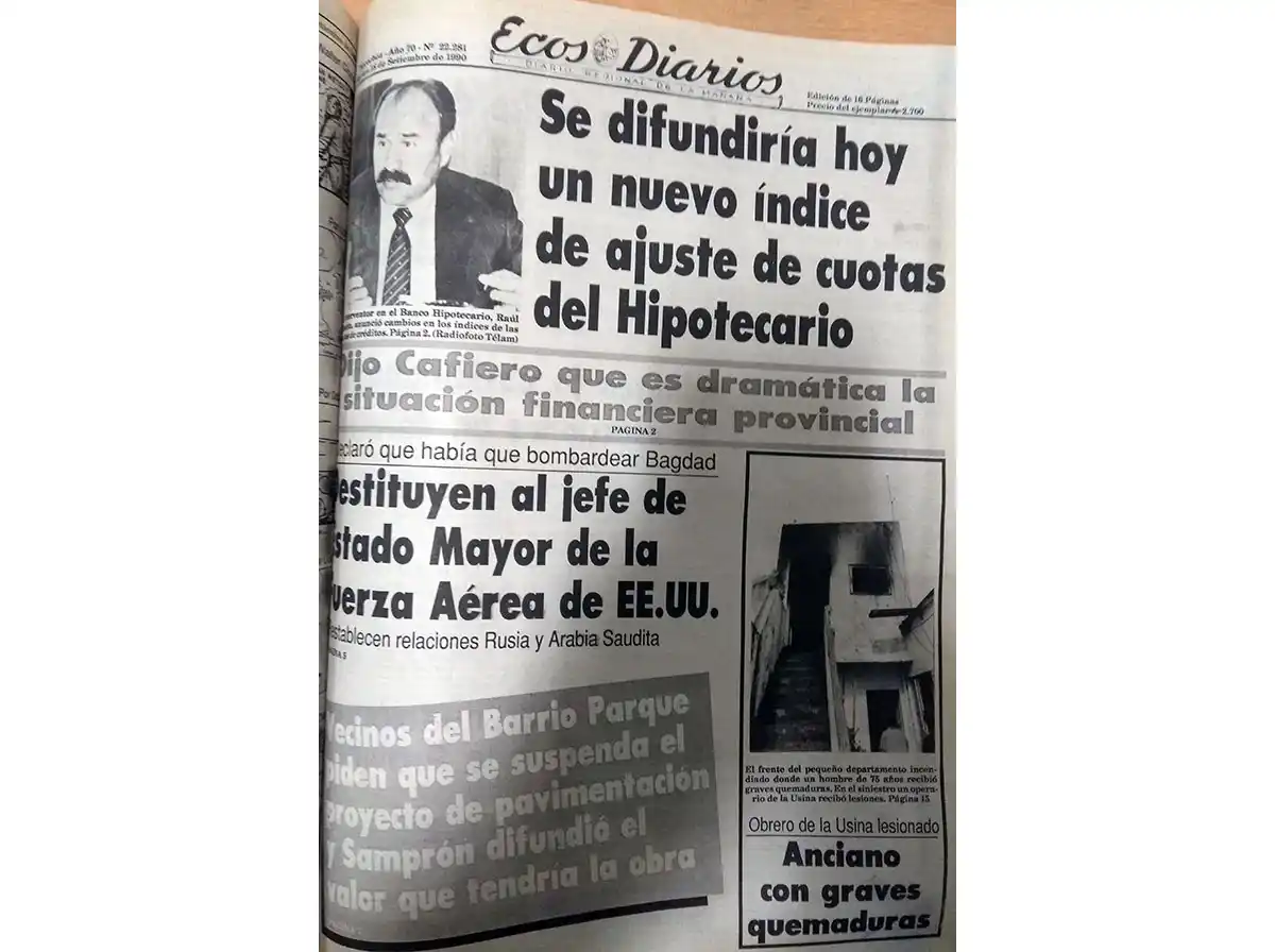 Martes 18 de septiembre de 1990