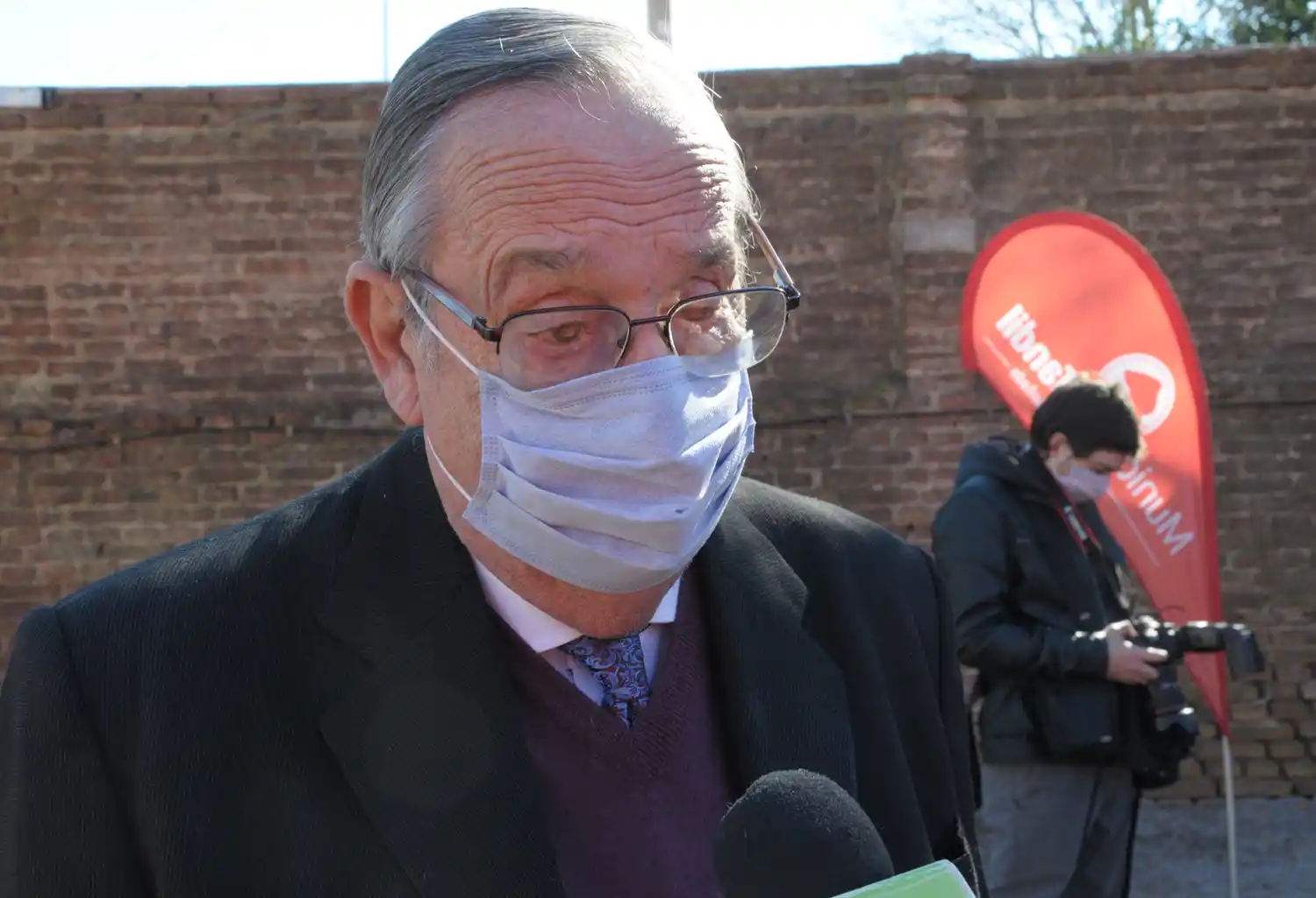 "Al igual que sus familiares, reclamamos que se haga justicia", declaró Lunghi