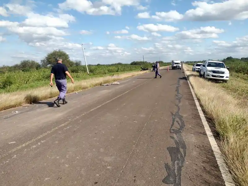 Una mujer falleció en un siniestro 
vial en la ruta provincial 24