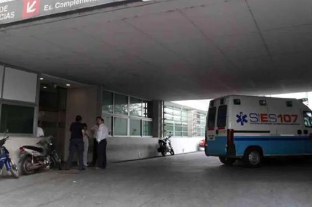 El hombre estaba internado en el HECA