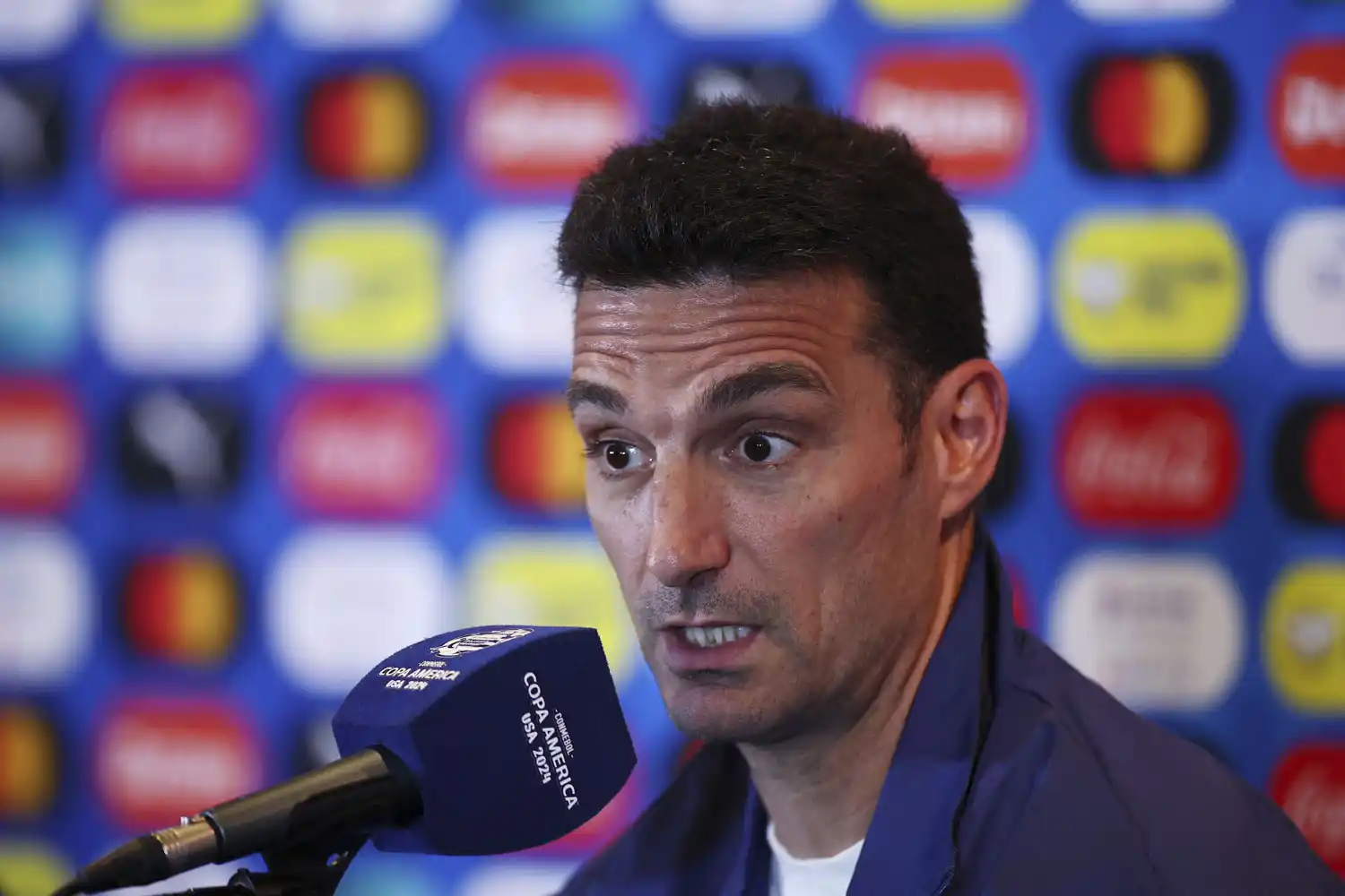 Scaloni se refirió a la situación de Messi