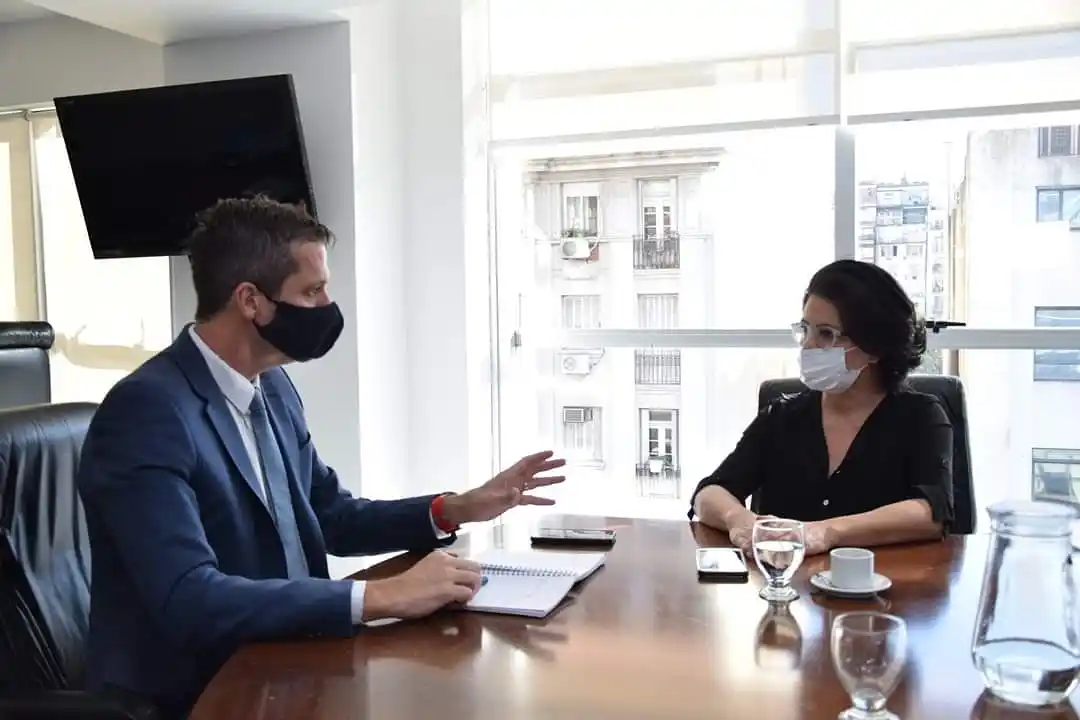 Cresto se reunió con Dolores Etchevehere