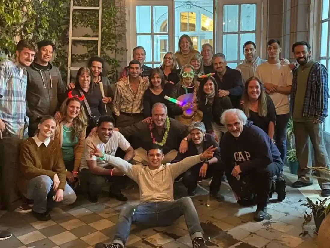 Proyecto Matías. María Oneto y el equipo de transformación del proyecto.