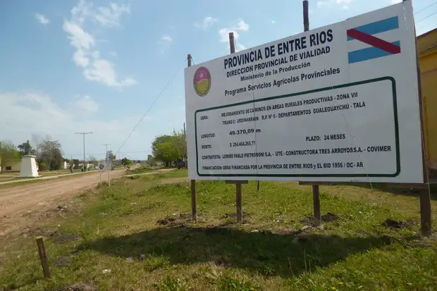 Comenzaron los trabajos en la Ruta 19 