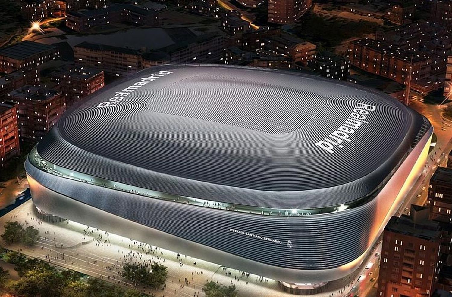 Alumnos de una escuela primaria descubrieron un error en el nuevo estadio del Real Madrid