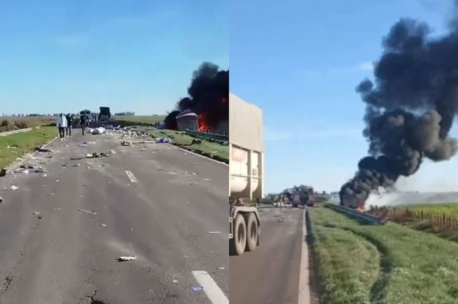 Trágico accidente en ruta 33