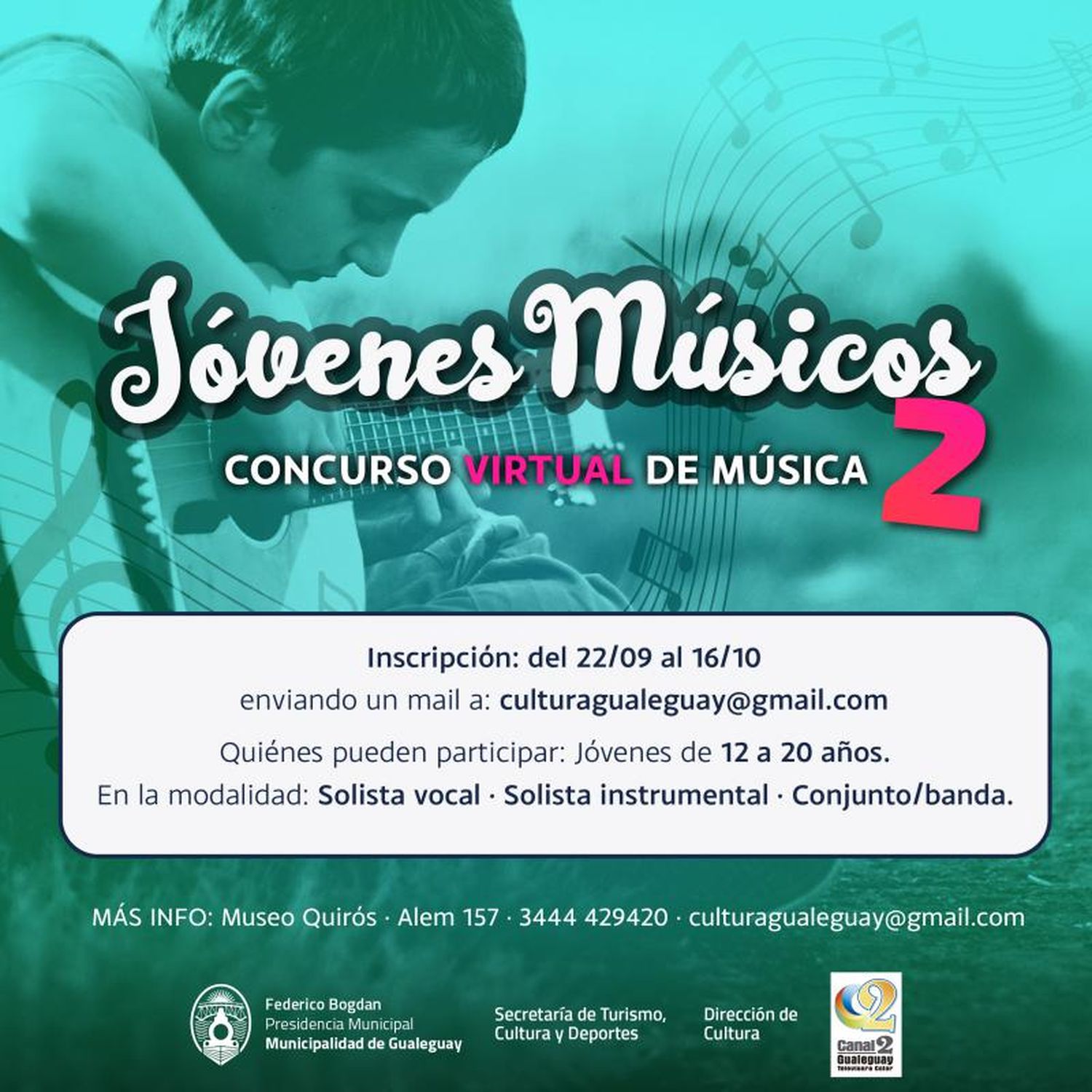 Se acerca el "Concurso de Jóvenes Músicos"