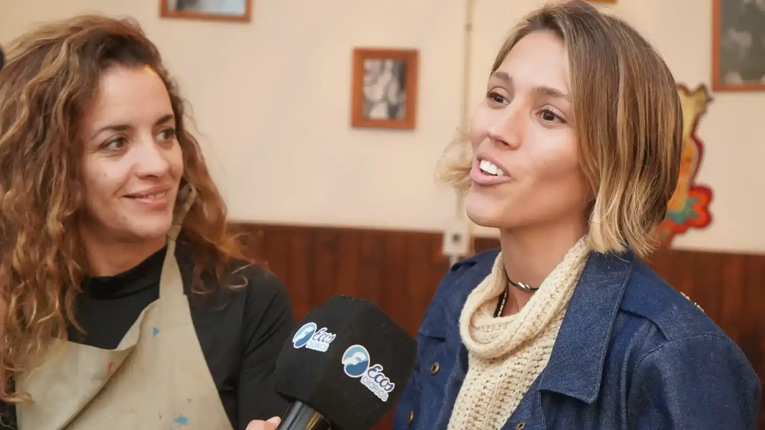 Espacio cultural. Clara Parriego y Constanza López Arias