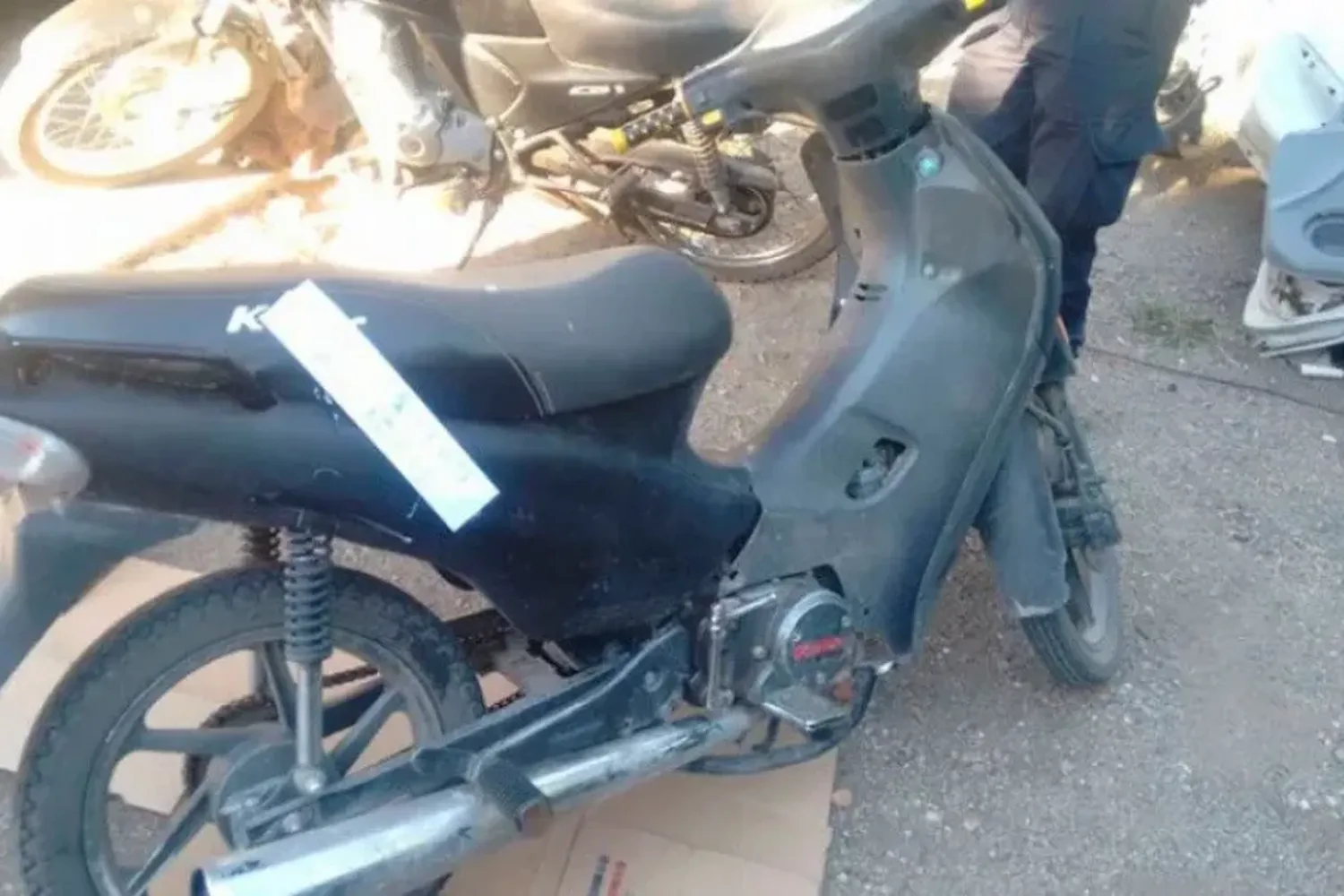 Gran despliegue en Ruta 70 para dar con dos ladrones que habían robado una moto en Rafaela