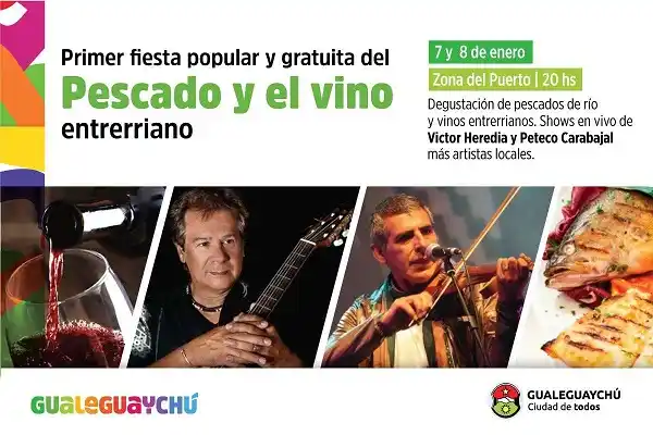 Pescadores artesanales de la ciudad son parte de la Fiesta del 7 y 8 de enero