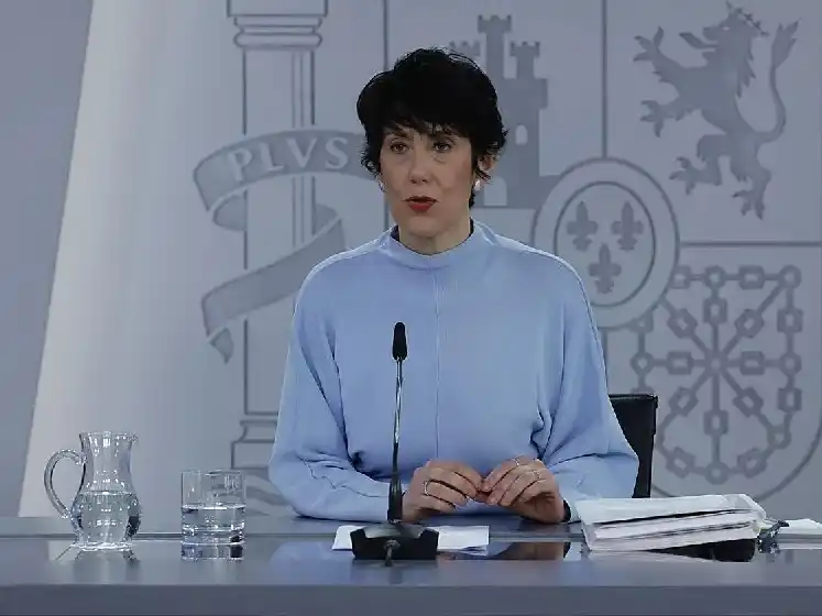 Elma Saiz, ministra de Seguridad Social y Migraciones.