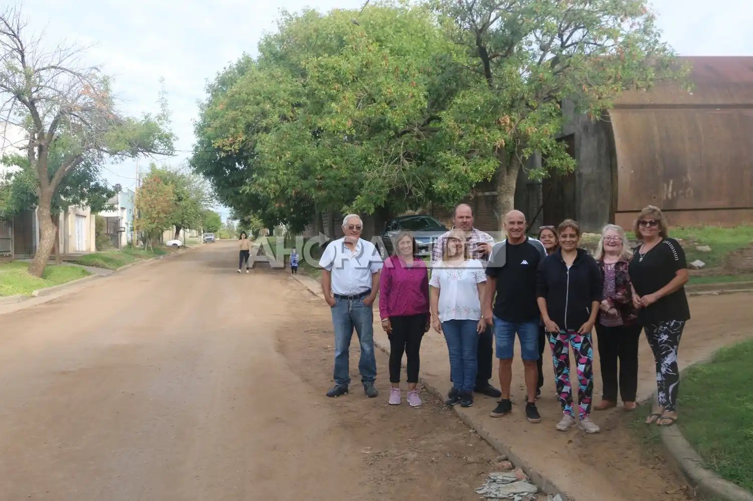 Vecinos del Barrio La Milagrosa pidieron el asfaltado de la calle Andrade hasta el Bulevar Pedro Jurado