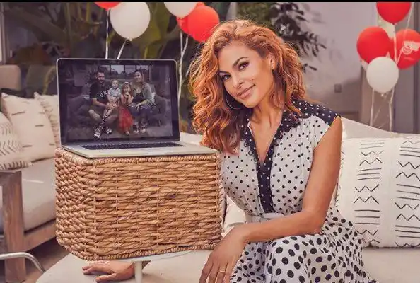 Foto ATERRADORA: Eva Mendes muestra cómo se mantiene bella